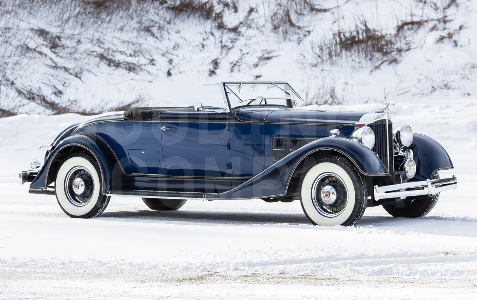 1934 Packard Eight 1101 Coupe Roadster | Gooding Christie's